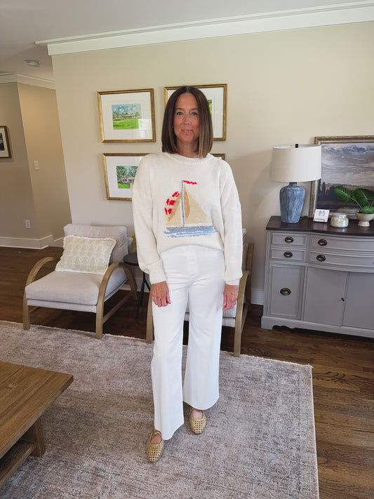 The Layla Jeans In White