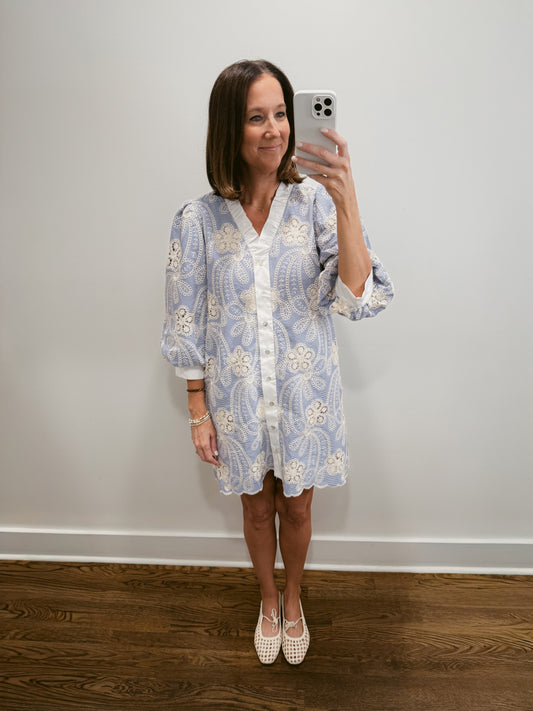 The Crochet Detailed Dress