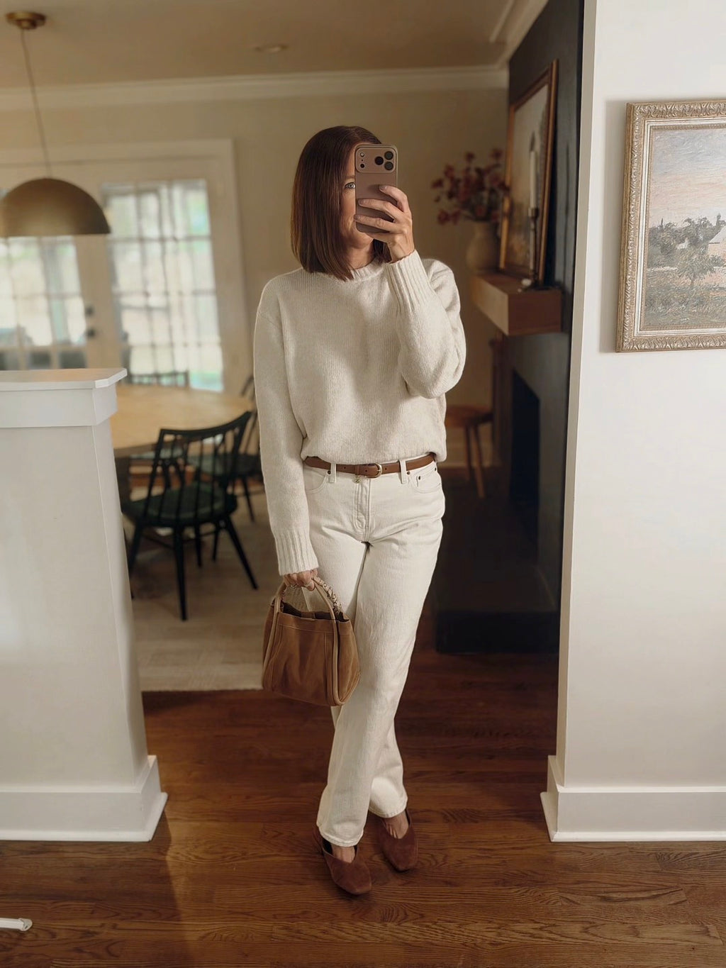 The Mable Sweater in Cream