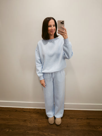 Blue Dot Lounge Set