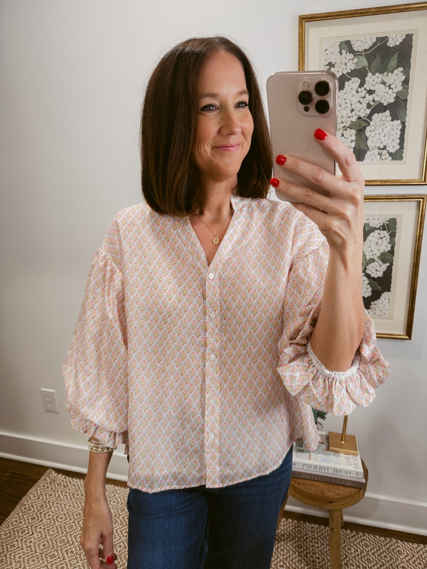 Painted Petals Top