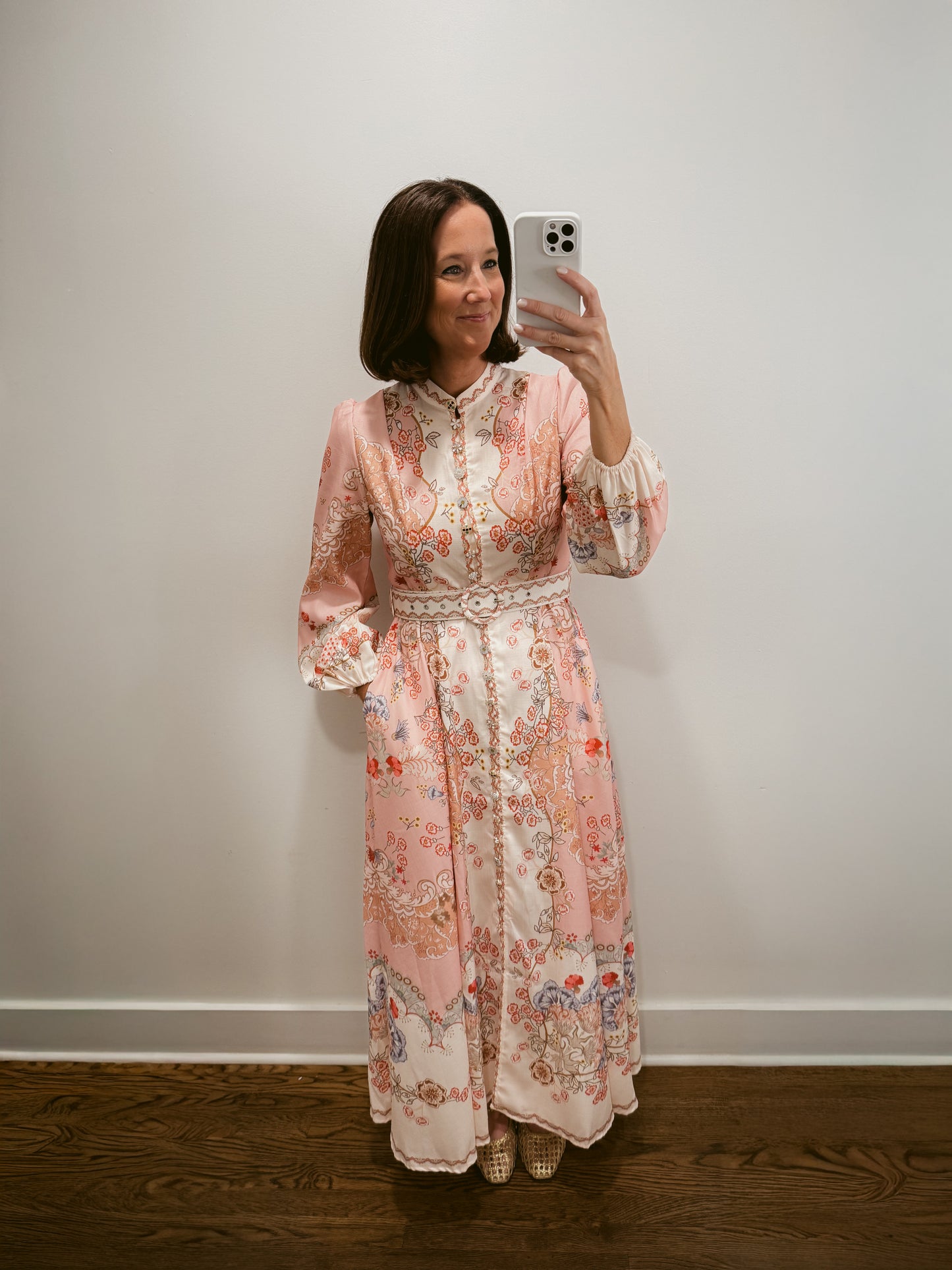 The Pink Belted Dress
