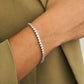 Silver Diamond Tennis Bracelet Links