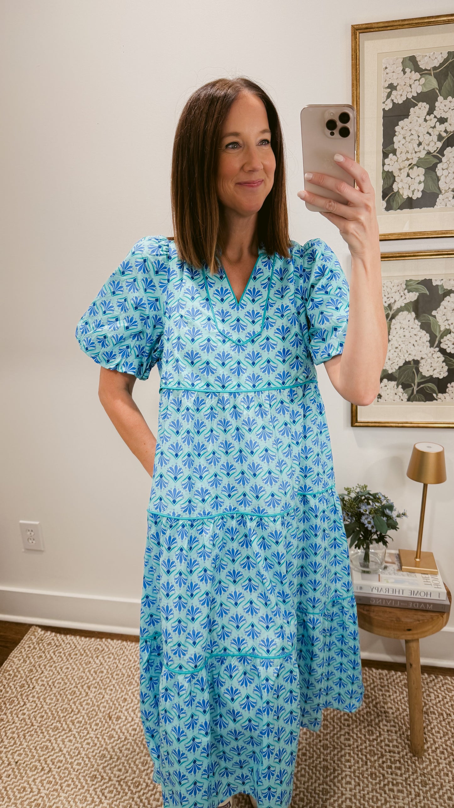 Coastal Charm Midi Dress