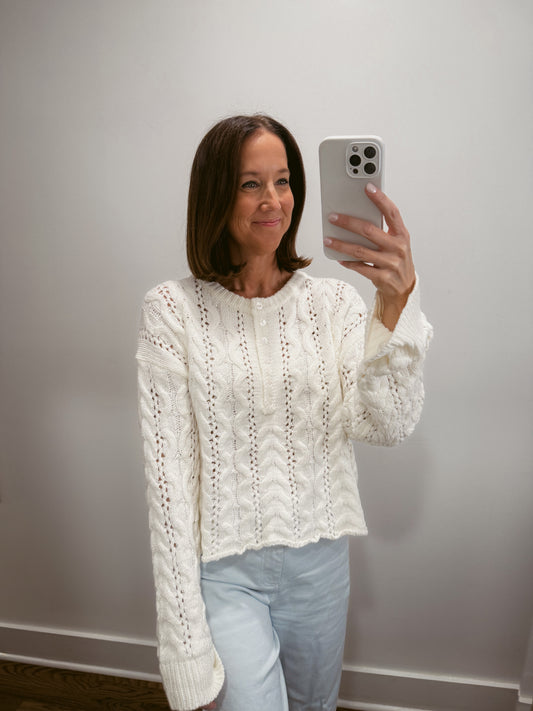 The Cozy Cable Knit Sweater