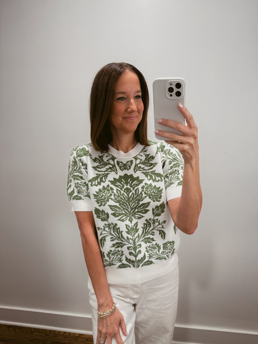 Olive Garden Knit Top