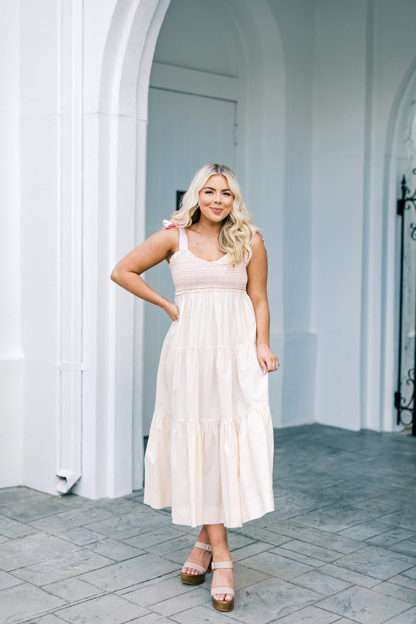 The Lexie Tiered Maxi Dress
