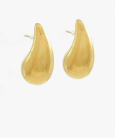 Gold Teardrop Earrings