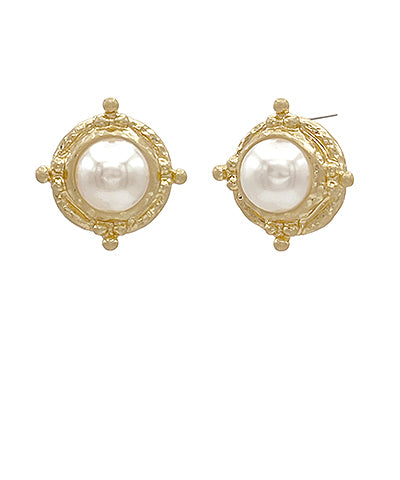 Antique Textured Earrings