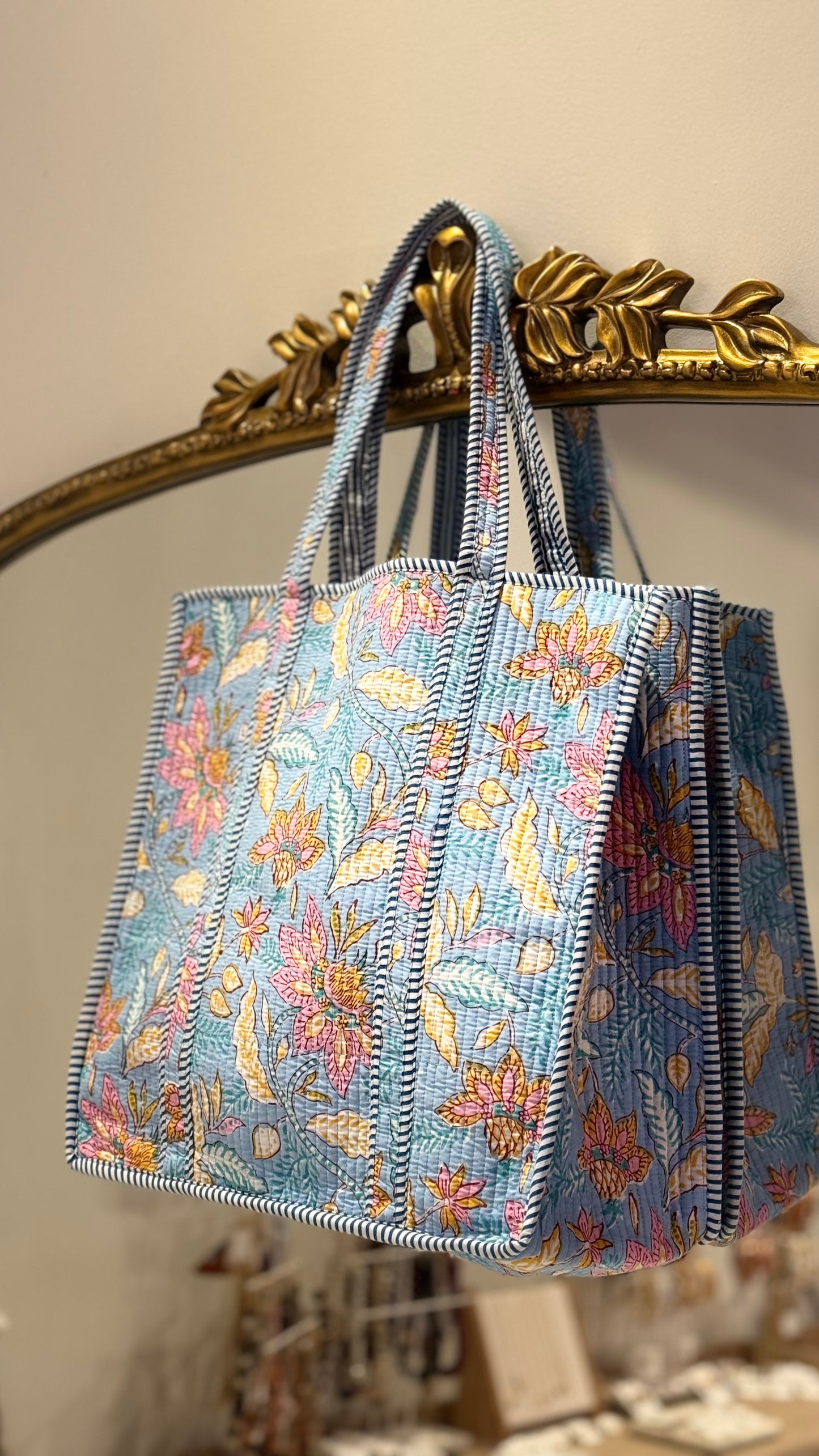 The Sky Blossom Large Tote