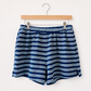 The Shoreline Terry Shorts in Blue