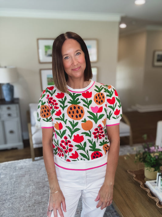 The Garden Sweater Top