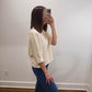 The Hazel Grove Top in Cream