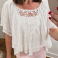 The Ivory Bloom Top
