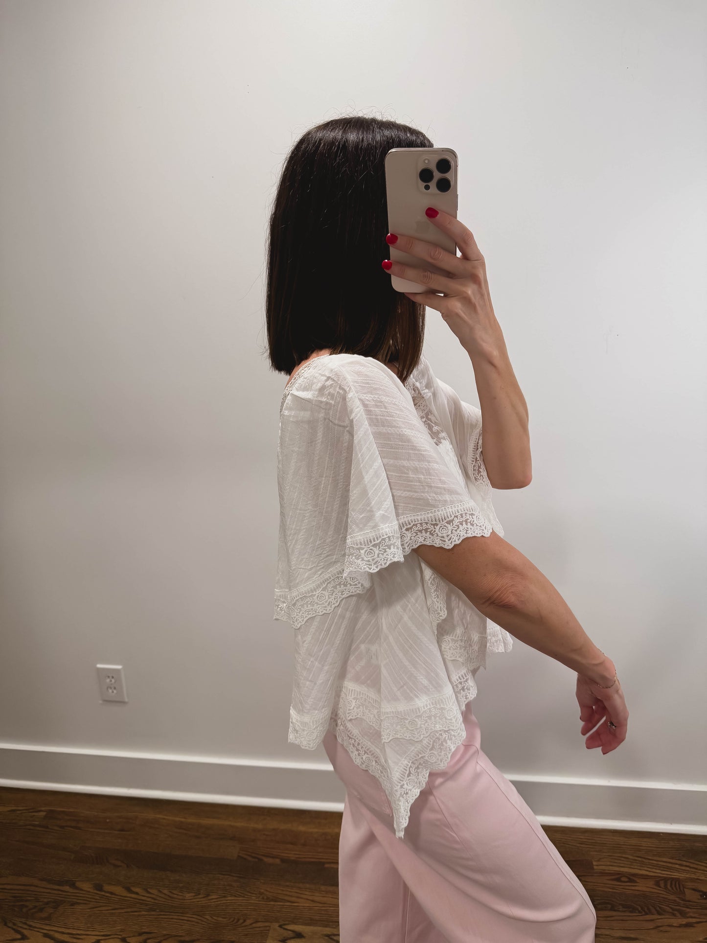 The Ivory Bloom Top
