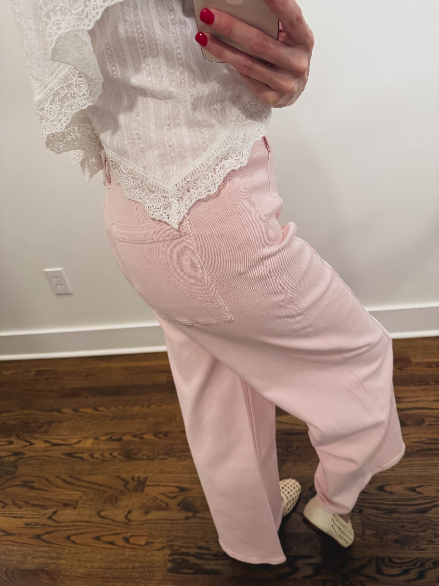 Pink Wash Classic Jeans