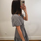 Nantucket Gingham Dress in Navy