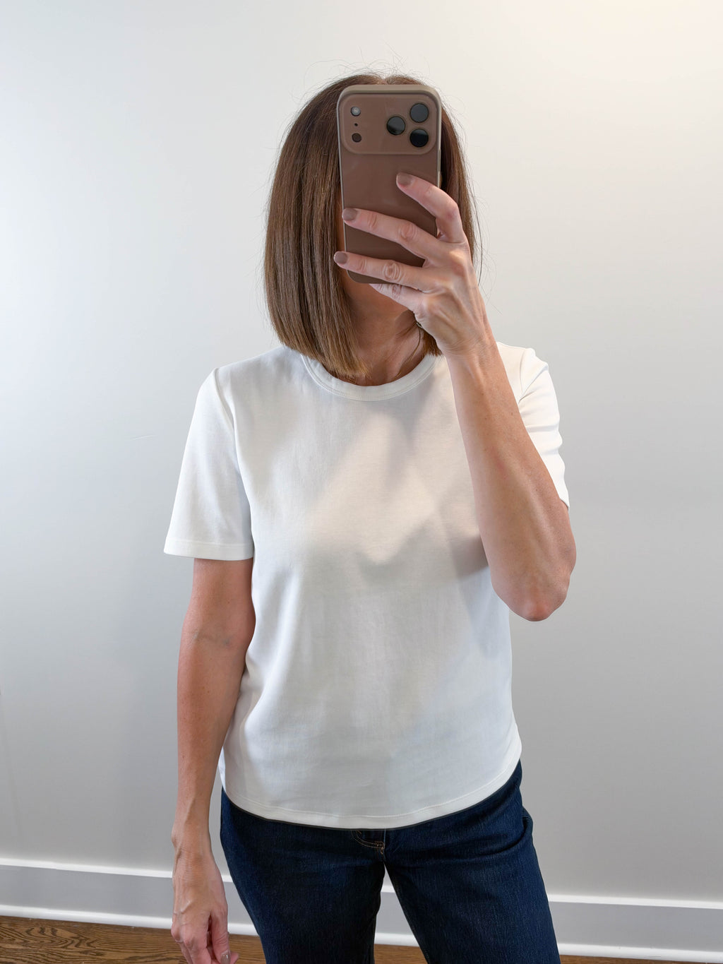 The Anita Top in White