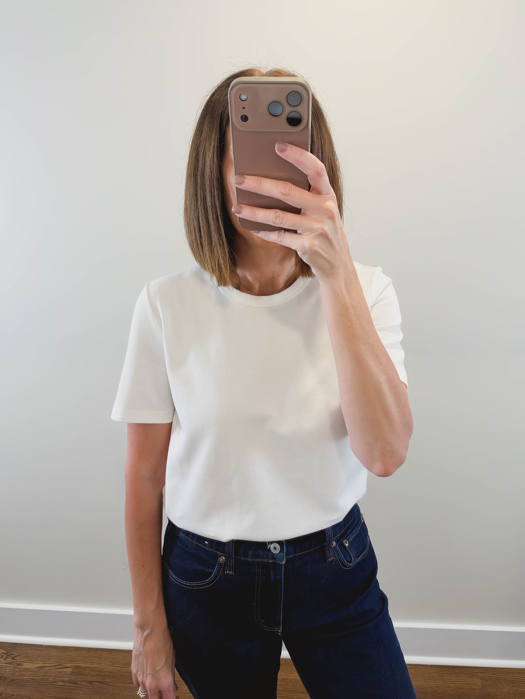 The Anita Top in White
