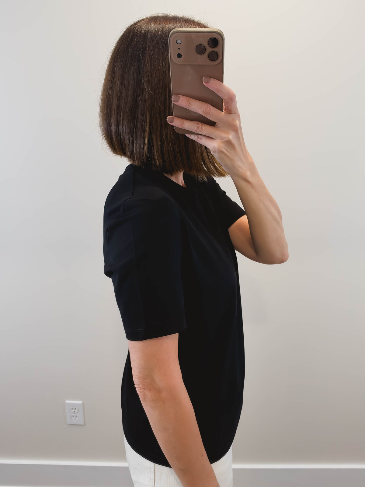 The Anita Top in Black