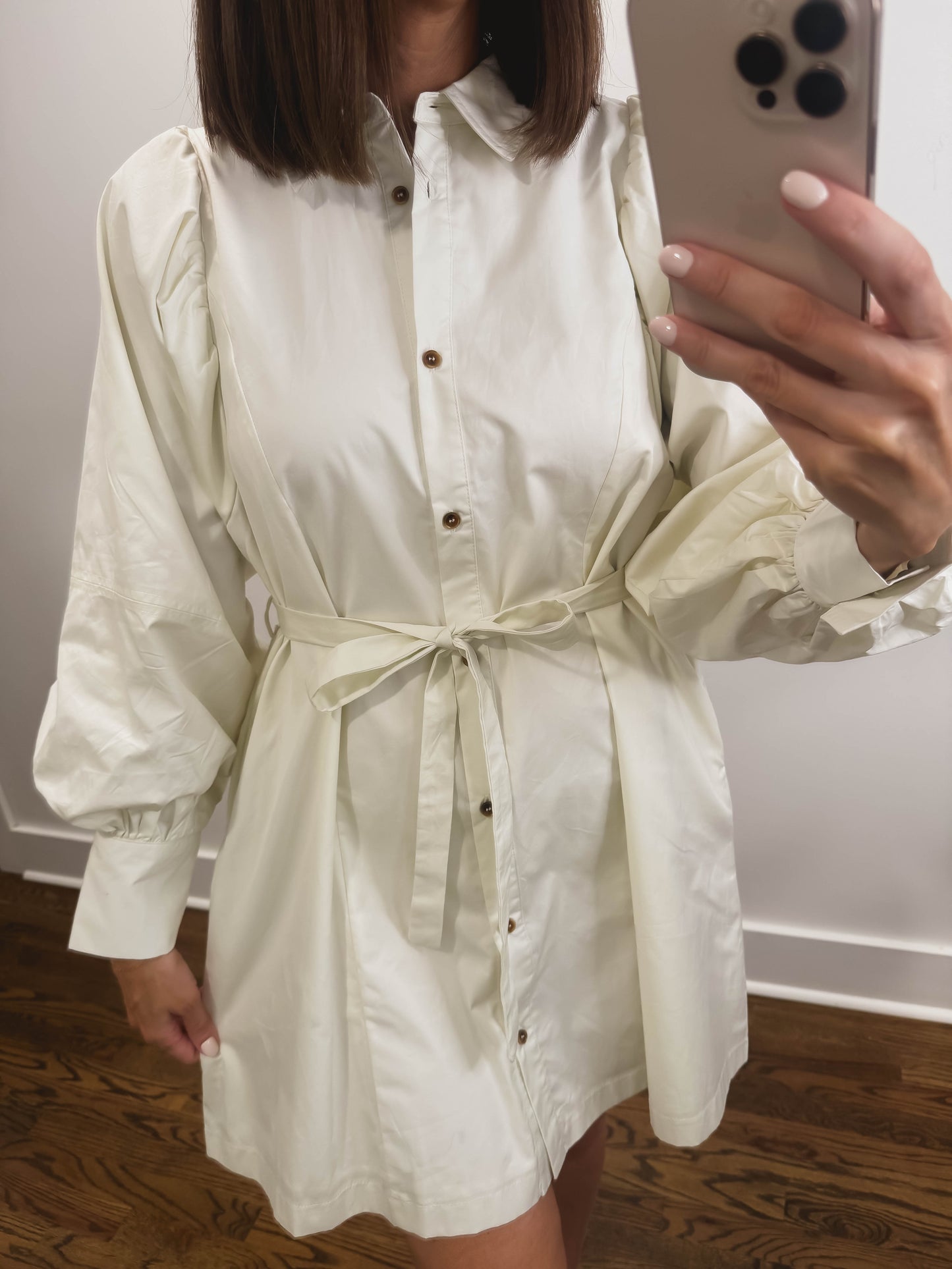 Cream Cloud Dress