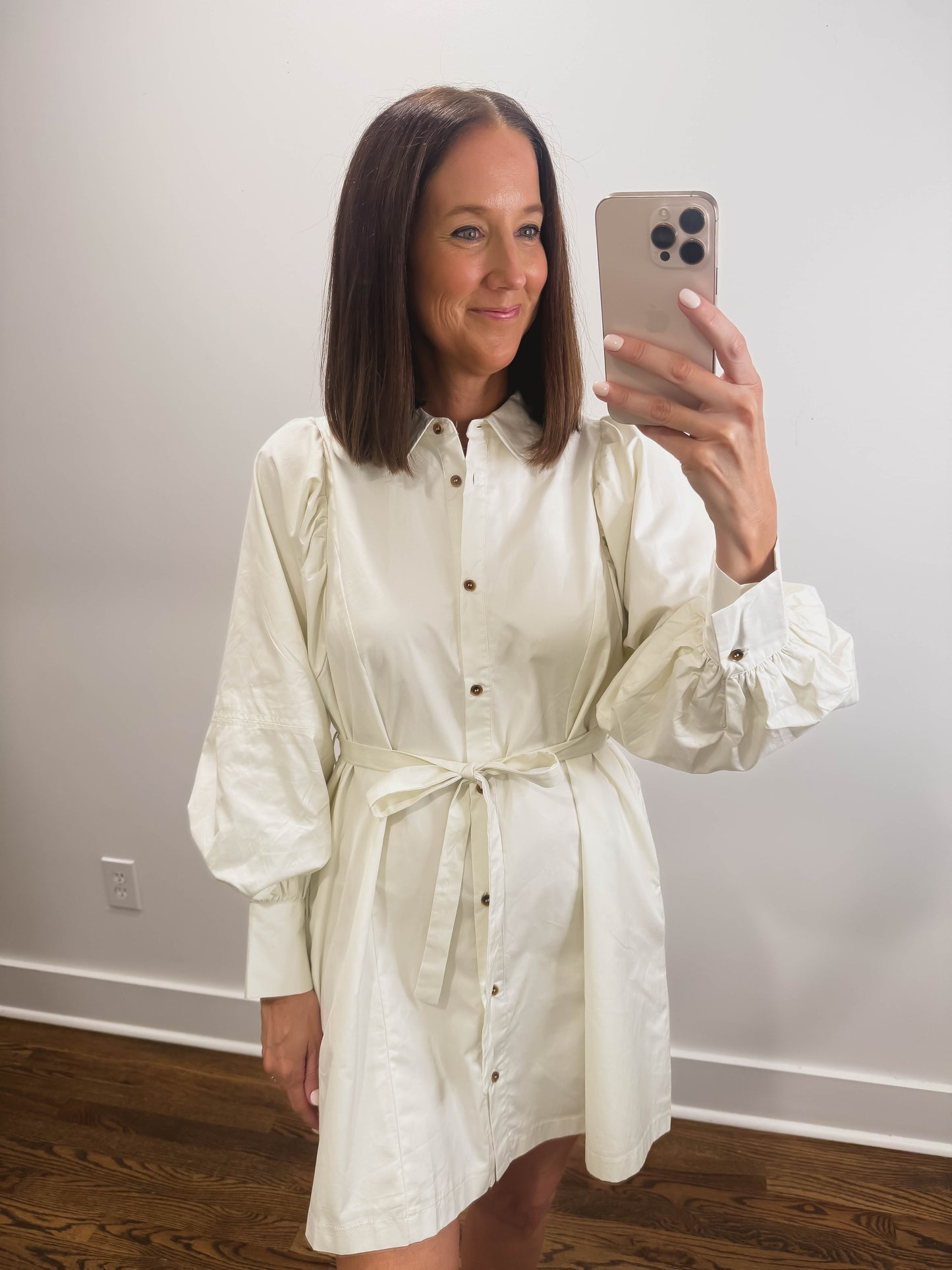 Cream Cloud Dress
