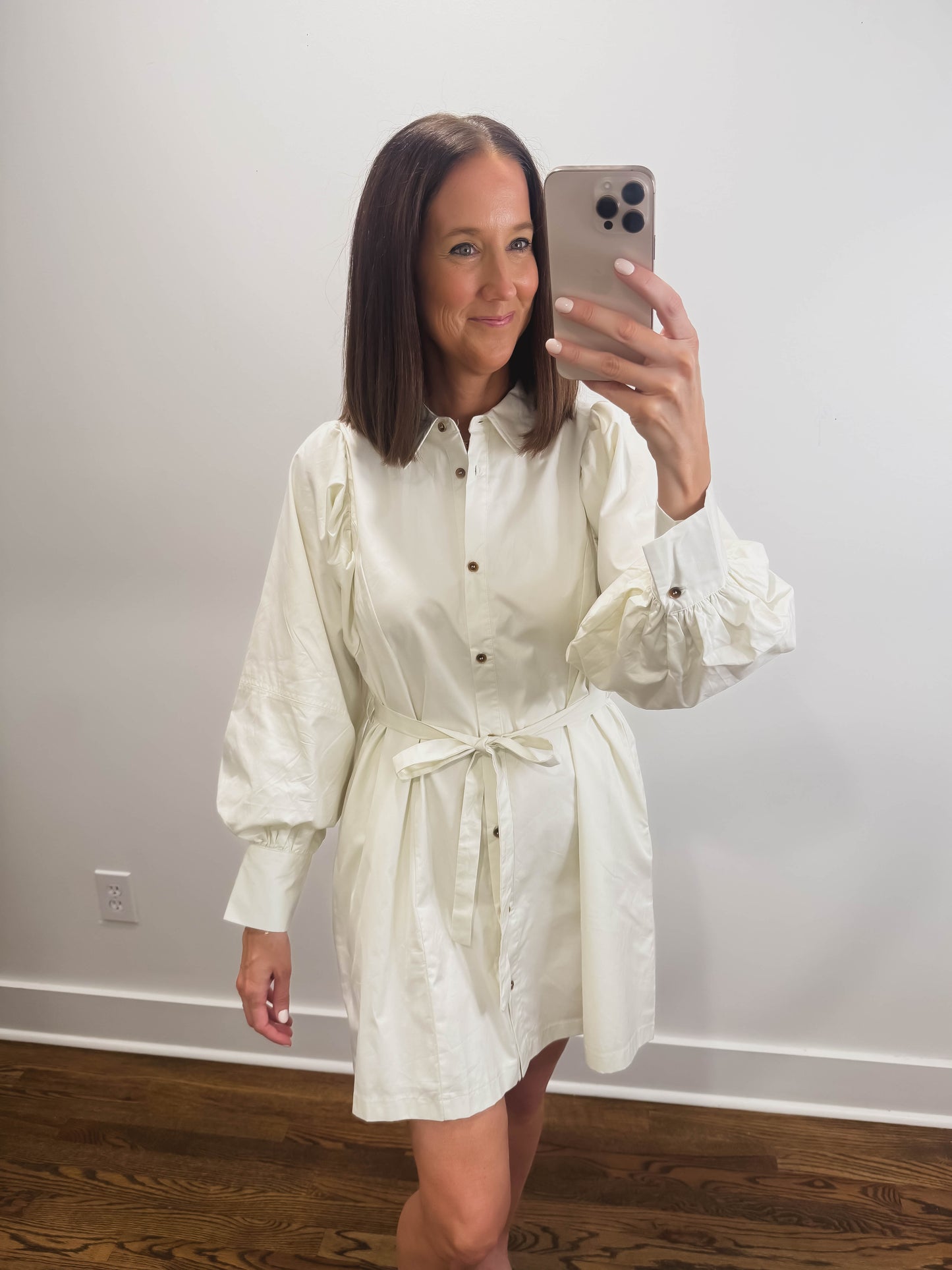 Cream Cloud Dress