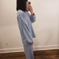 The Morgan Striped Pants in Blue