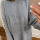 The Kennedy Striped Long Sleeve Top in Blue