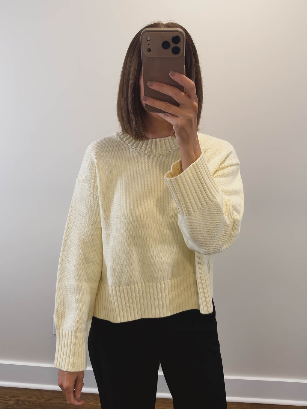 The Asher Sweater in Cream