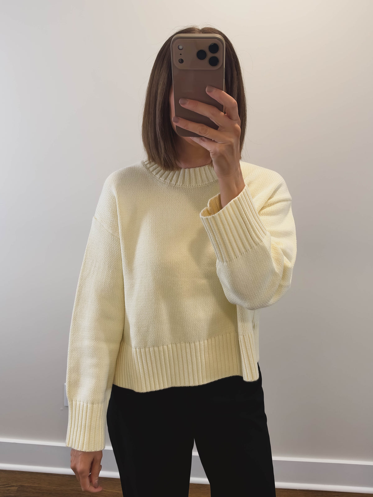 The Asher Sweater in Cream