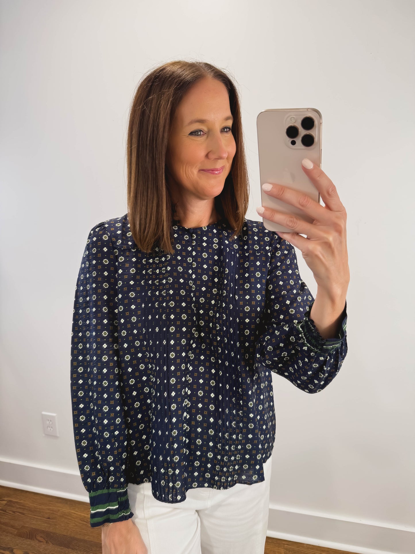 Graceful Dot Blouse