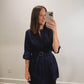 The Annapolis Dress in Navy