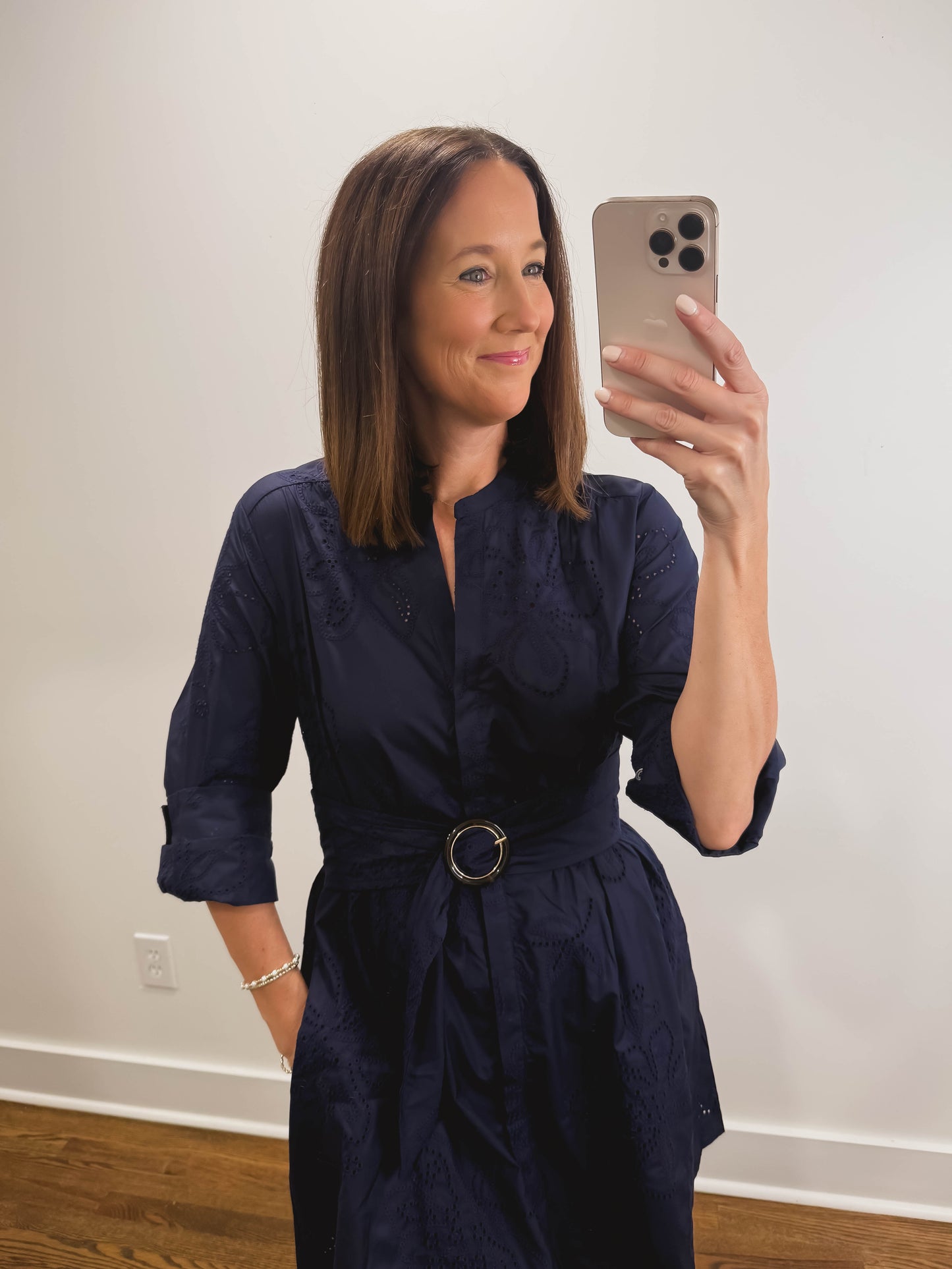 The Annapolis Dress in Navy