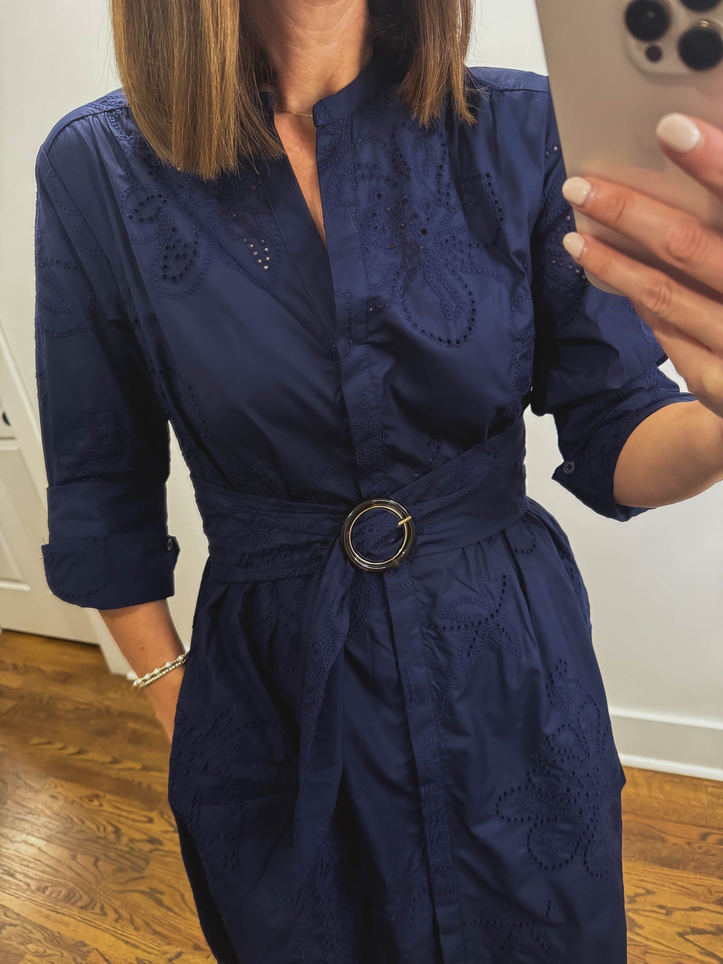 The Annapolis Dress in Navy