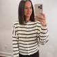 The Piper Cardigan in Brown