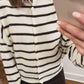The Piper Cardigan in Brown