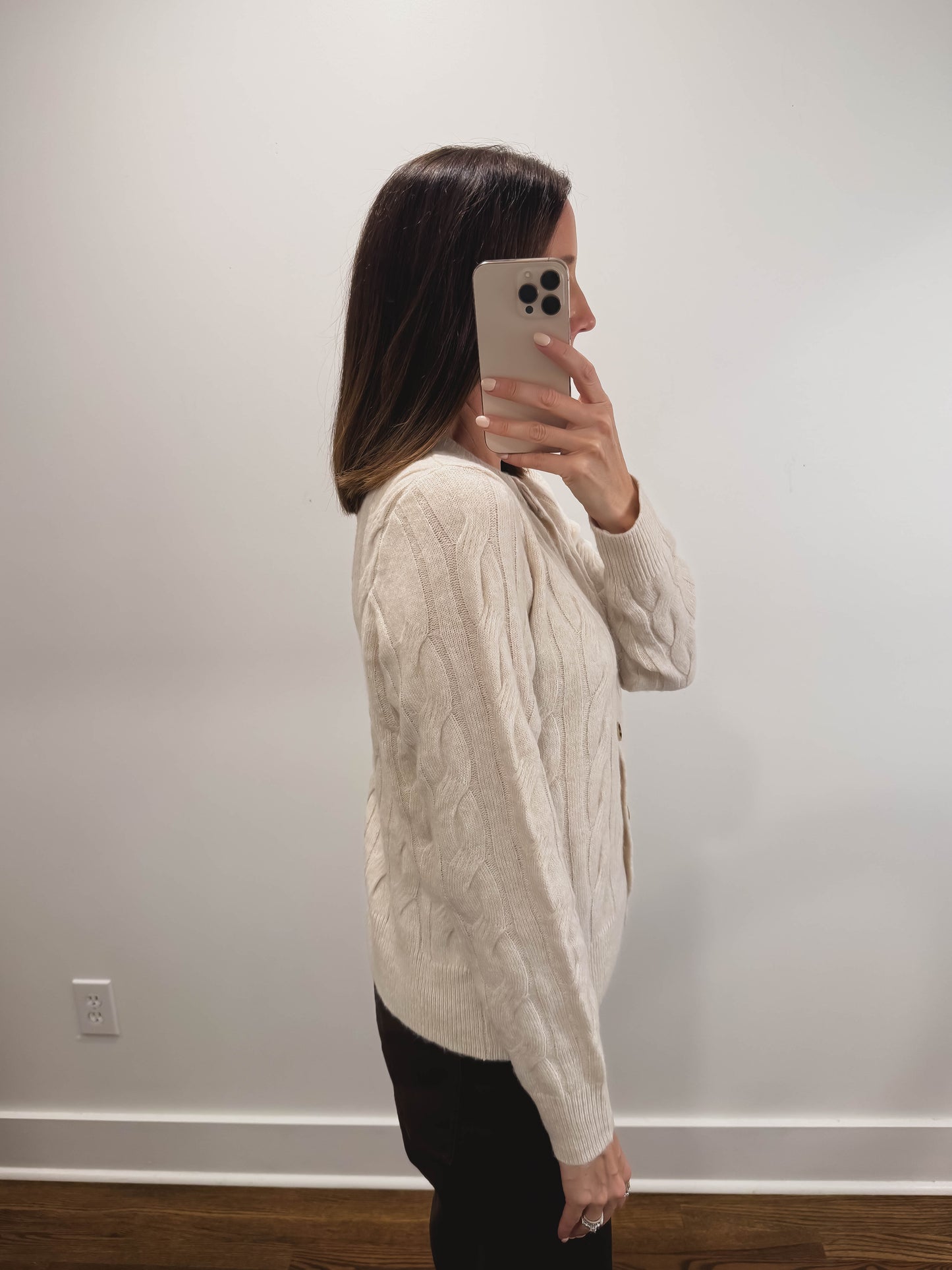 The Hearthside Cable Knit Cardigan
