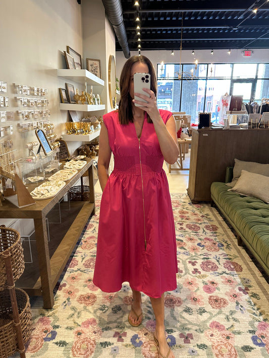 The Bridgette Dress in Pink