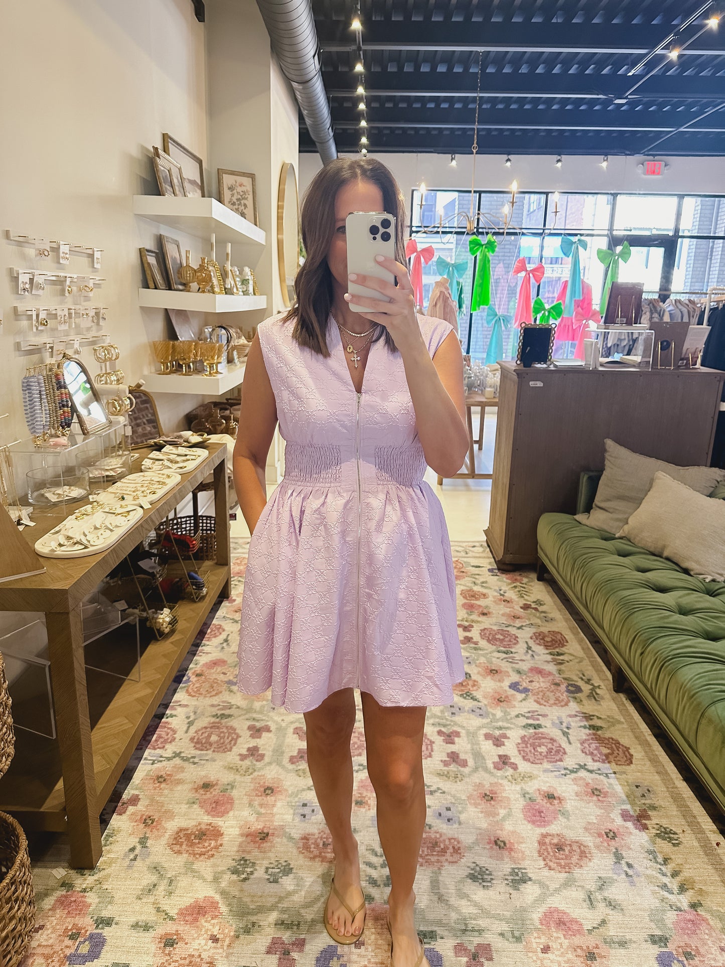 The Delilah Dress in Light Purple