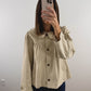 The Peter Pan Jacket in Cream