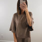 The Mocha Knit Set (Sold Together)