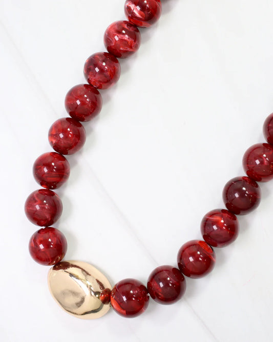Brooklyn Bold Stone Necklace
