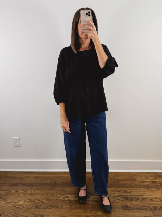 The Josie Top in Black