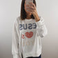 Jesus Loves You Sweatshirt in White