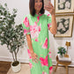 The Lime Green Maxi Dress