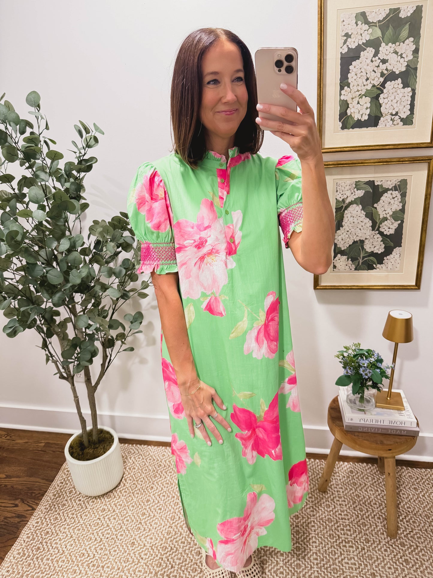The Lime Green Maxi Dress