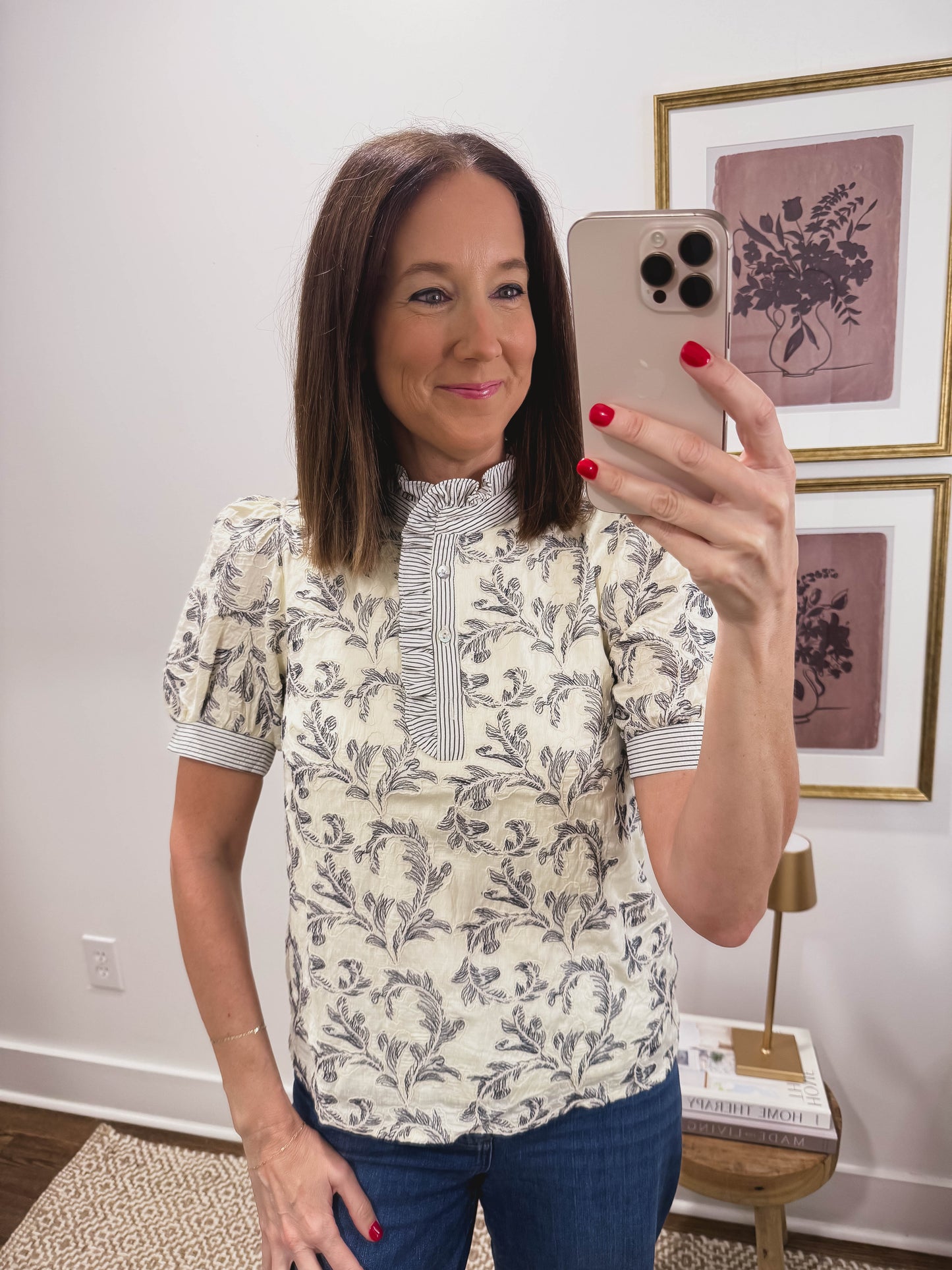 Mariner's Garden Blouse