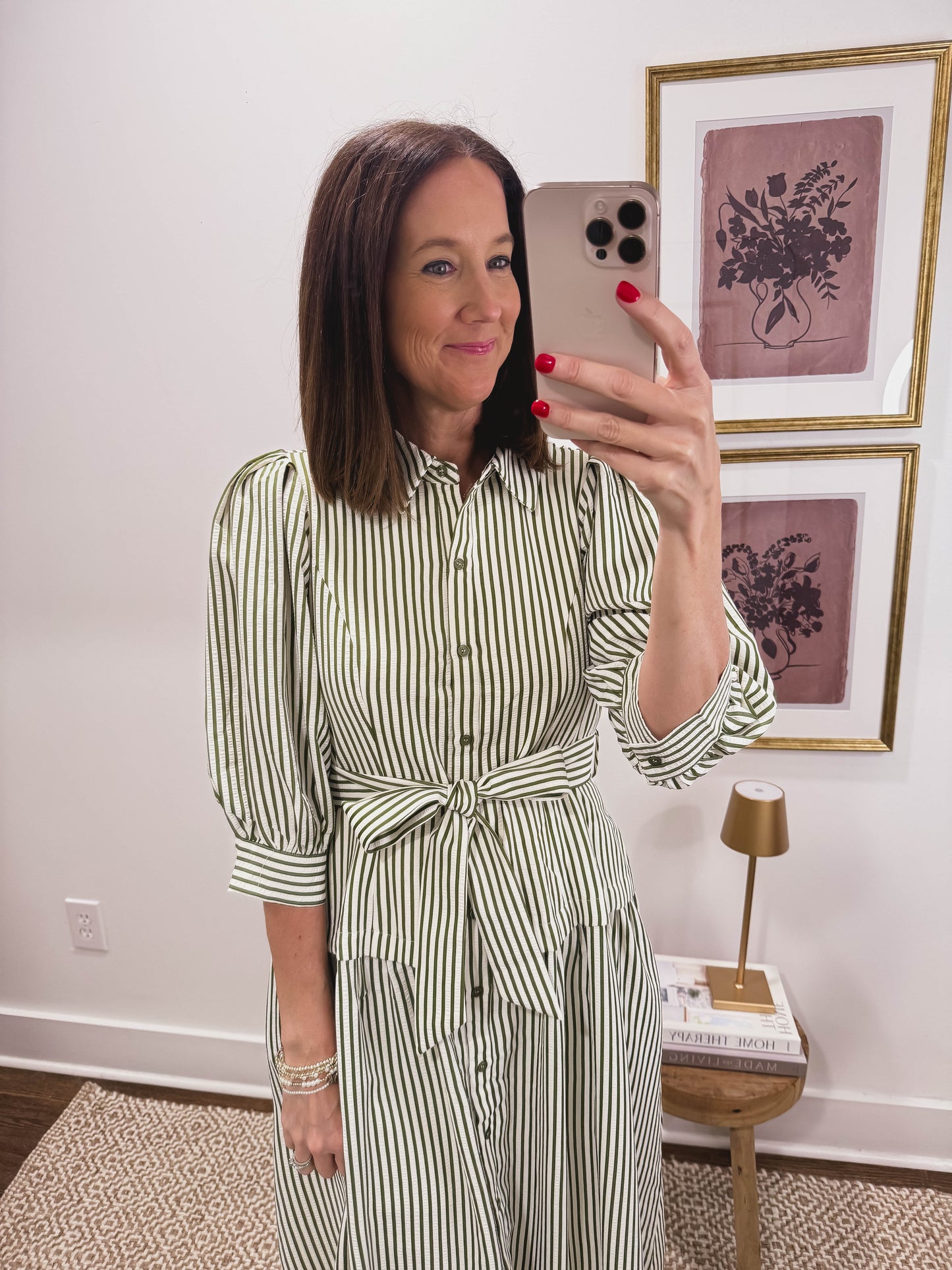 Ashford Dress in Green