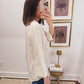 The Candlelight Blouse in Cream